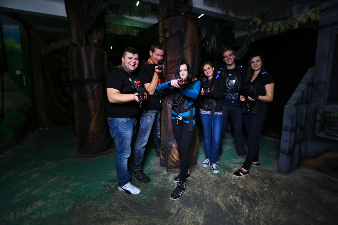 Laser game pro celou rodinu